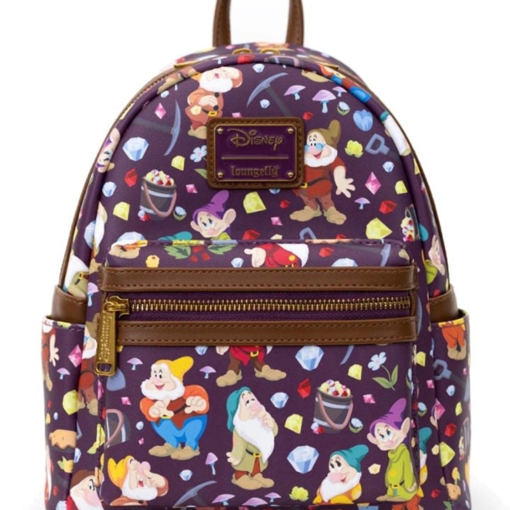 Disney Loungefly Seven Dwarfs Mini Backpack
